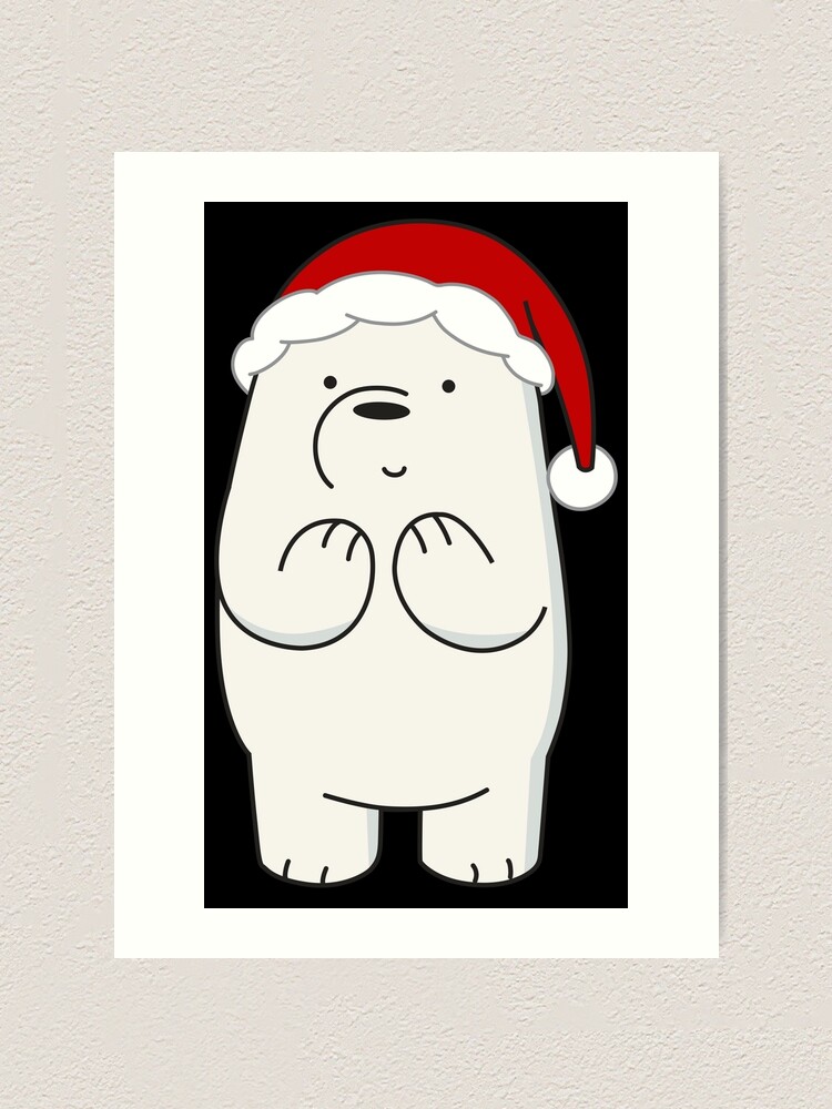 Alternate view of Ice Bear Art Print