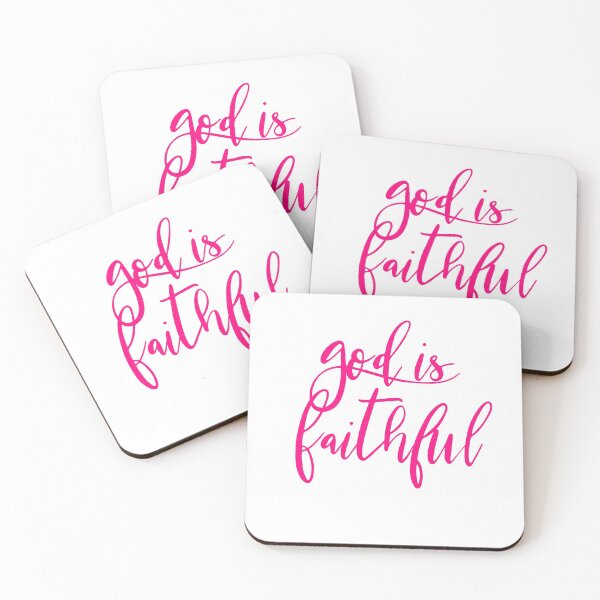 Item preview, God is Faithful Quote Design designed and sold by BeLightDesigns.