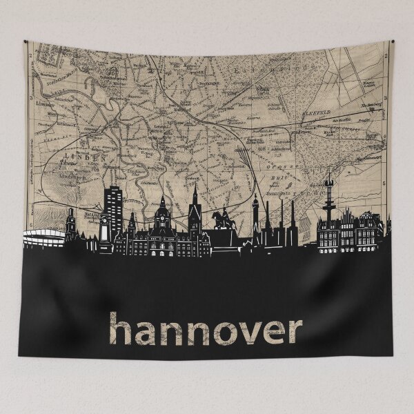 Item preview, hannover skyline designed and sold by BekimART.