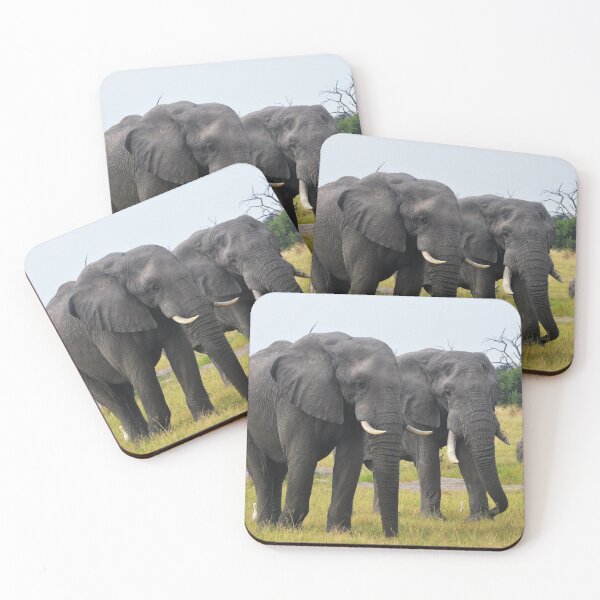 Item preview, African Bush Elephants in the Okavango designed and sold by MinkMaguari.