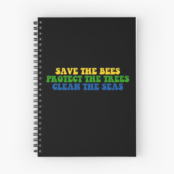 Item preview, save the bees protect the trees clean the seas designed and sold by House Sparrow.