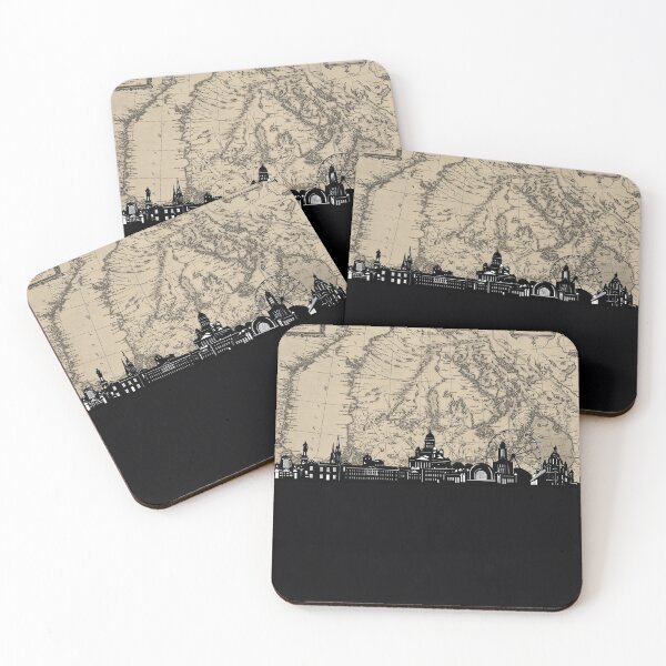 Item preview, helsinki skyline designed and sold by BekimART.