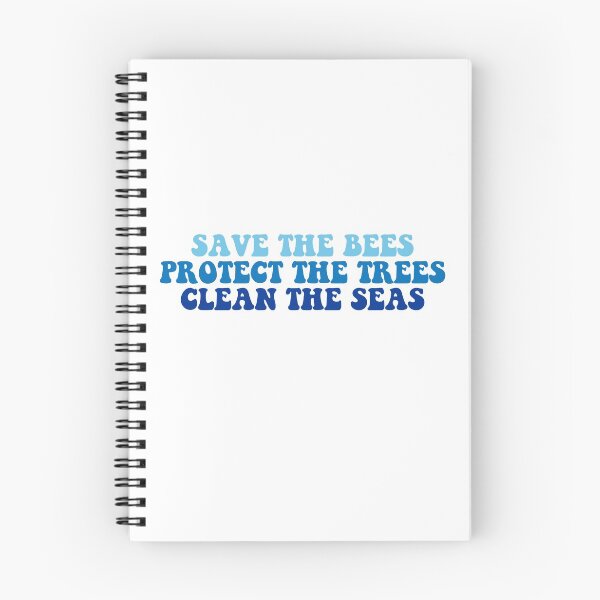 Item preview, save the bees protect the trees clean the seas designed and sold by House Sparrow.