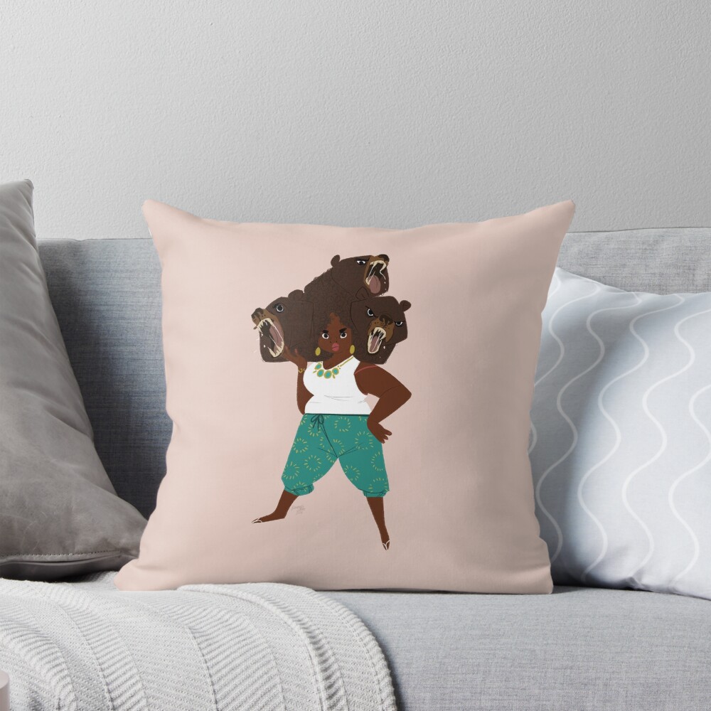 Item preview, Throw Pillow designed and sold by reimenayee.