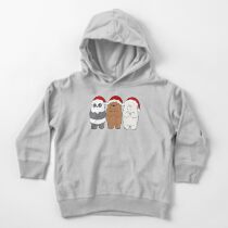We Bare Bears Xmas Toddler Pullover Hoodie