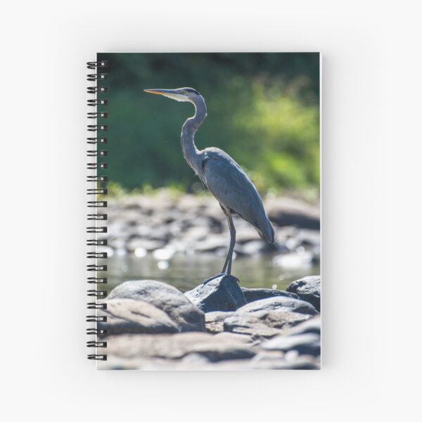 Great Blue Heron Spiral Notebook