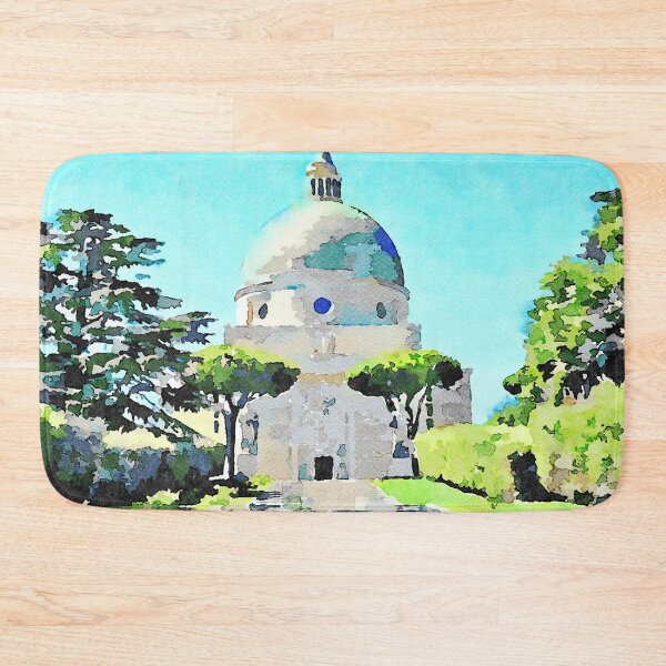 Item preview, Roma EUR: stairway between hedges and church designed and sold by Giuseppe Cocco.