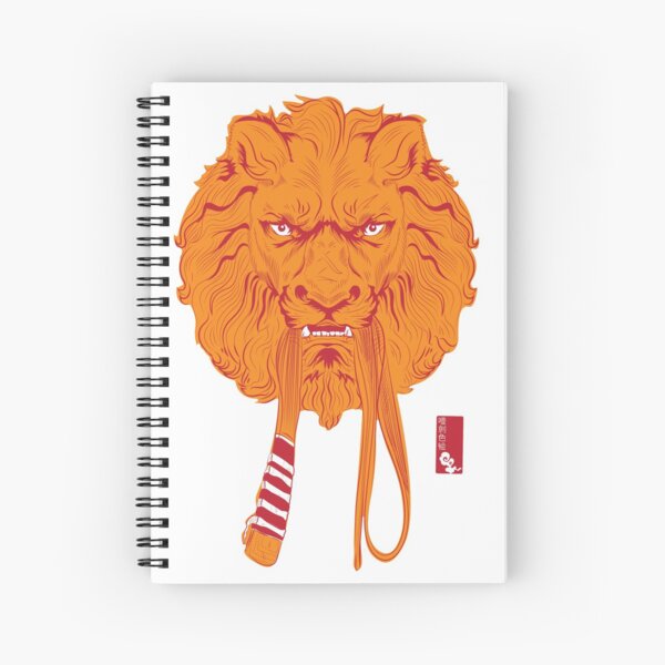 Lion Spiral Notebook