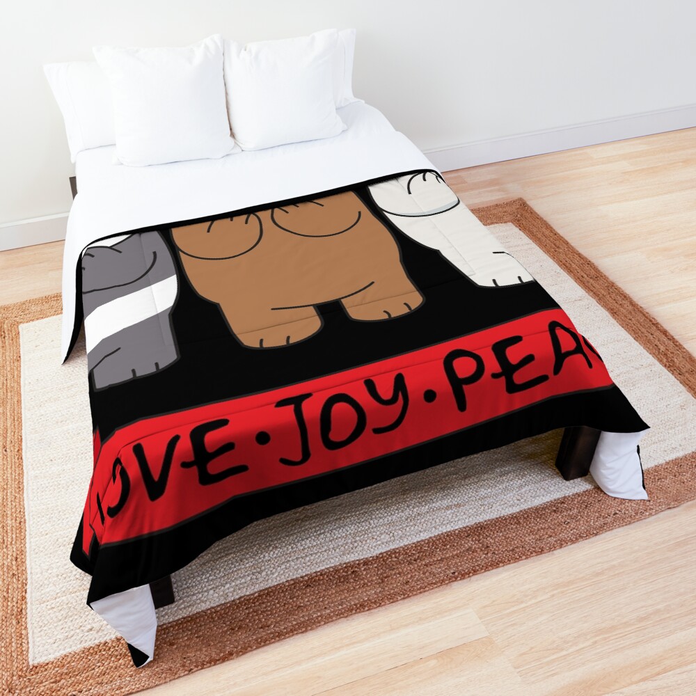 We Bare Bears Love Comforter