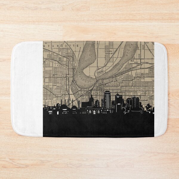 Item preview, kansas city skyline designed and sold by BekimART.