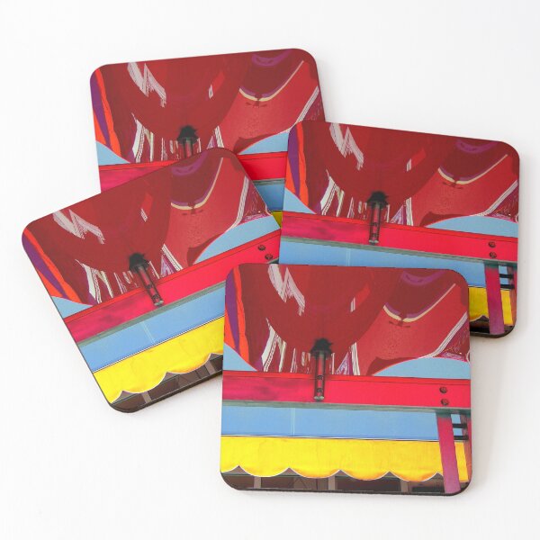 Item preview, Plastic - Wavy Red, Scalloped Yellow designed and sold by Michael May.