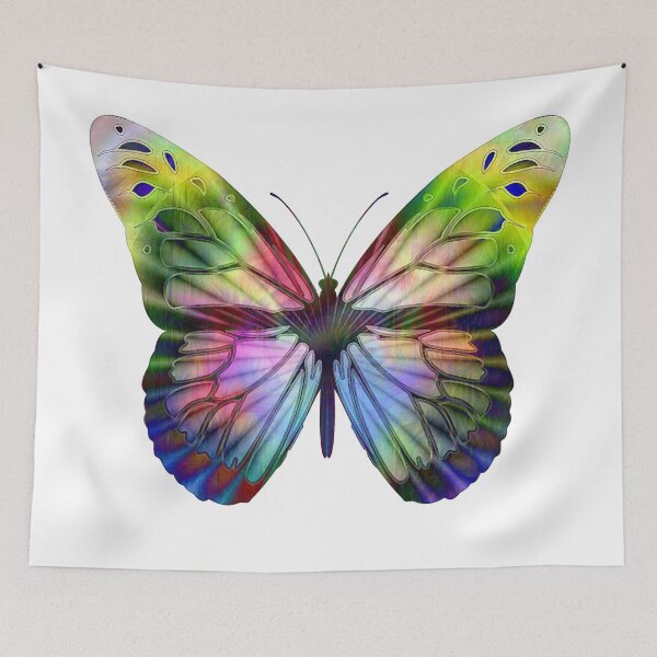 Item preview, Op Art Multi Colored Butterfly Pattern  designed and sold by Petrina Haipinge.