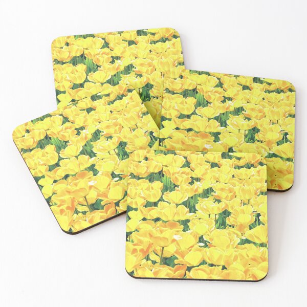 Item preview, Tulip field - golden yellow designed and sold by Marymarice.