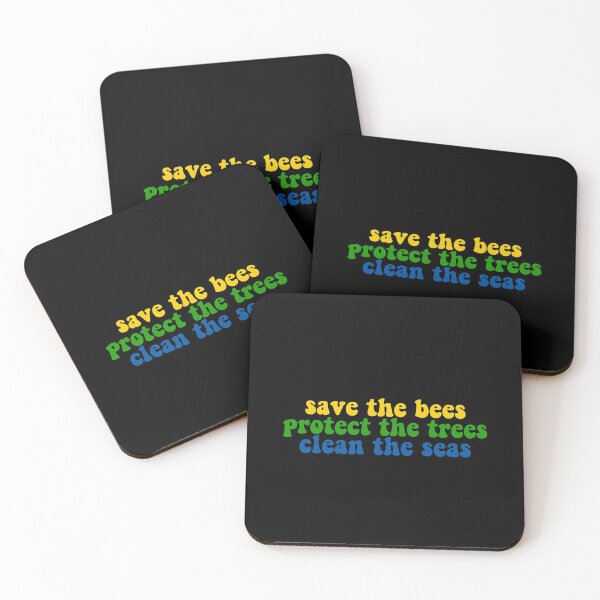 Item preview, save the bees protect the trees clean the seas designed and sold by House Sparrow.
