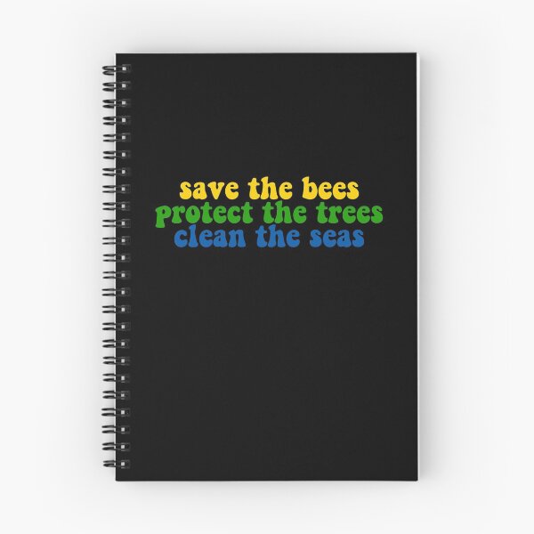 Item preview, save the bees protect the trees clean the seas designed and sold by House Sparrow.