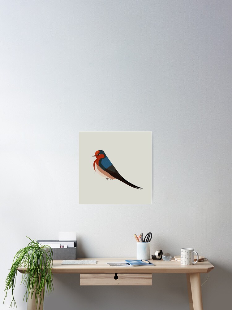 Thumbnail 1 of 3, Poster, Swallow designed and sold by reimenayee.