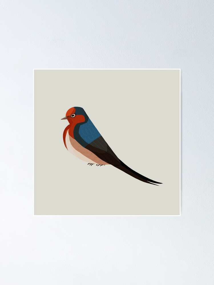 Thumbnail 2 of 3, Poster, Swallow designed and sold by reimenayee.