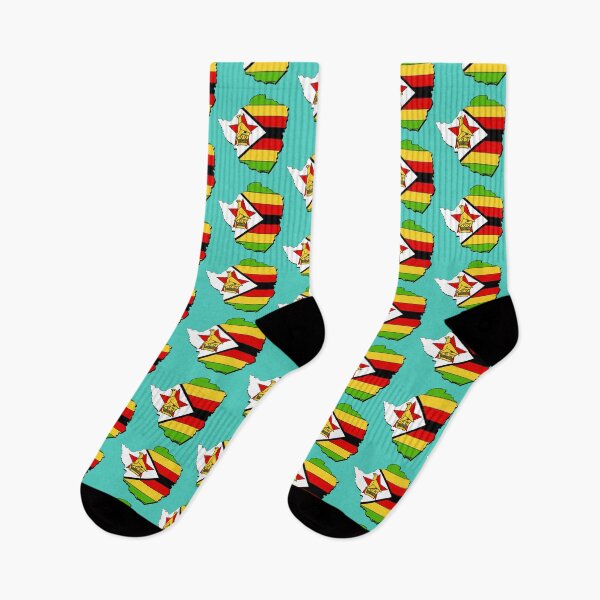Item preview, Zimbabwe Map With Zimbabwean Flag designed and sold by Havocgirl.