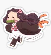 Nezuko Runing Sticker