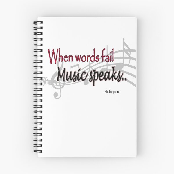 Item preview, When Words Fail...Music Speaks. It speaks to the soul. designed and sold by Crobin1961.