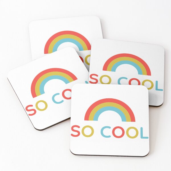Artikelvorschau, So cooler Retro Spaß-positiver grafischer Regenbogen entworfen und verkauft von Everyday Designs.