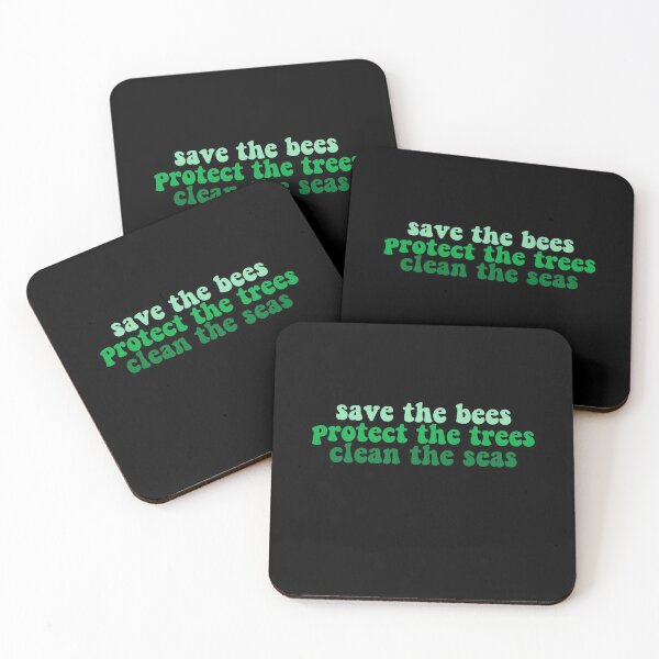 Item preview, save the bees protect the trees clean the seas designed and sold by House Sparrow.