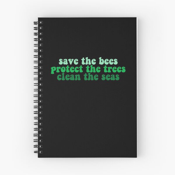 Item preview, save the bees protect the trees clean the seas designed and sold by House Sparrow.