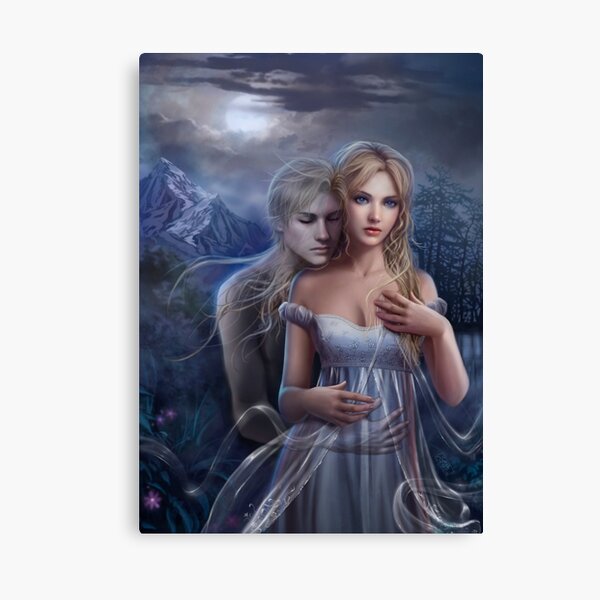 Till death do us part Canvas Print