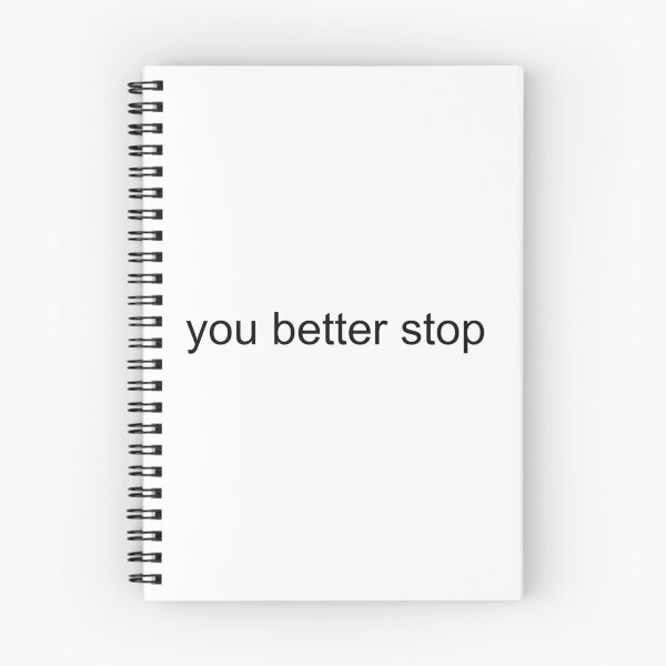 Item preview, you better stop designed and sold by ATLCreates.