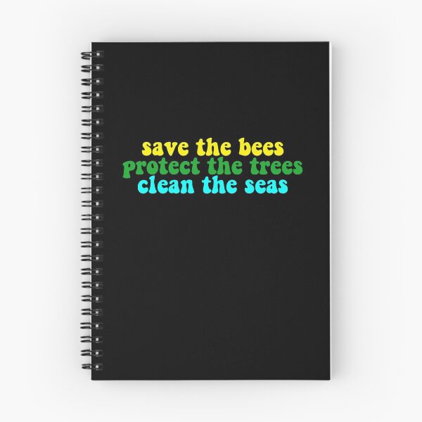 Item preview, save the bees protect the trees clean the seas designed and sold by House Sparrow.
