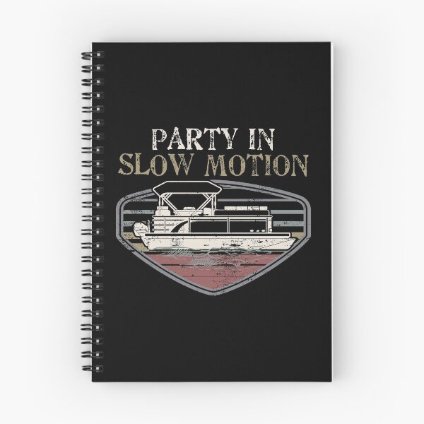 Item preview, Slow Motion Party graphic - Pontoon Boat Fan print product designed and sold by Lisbob.