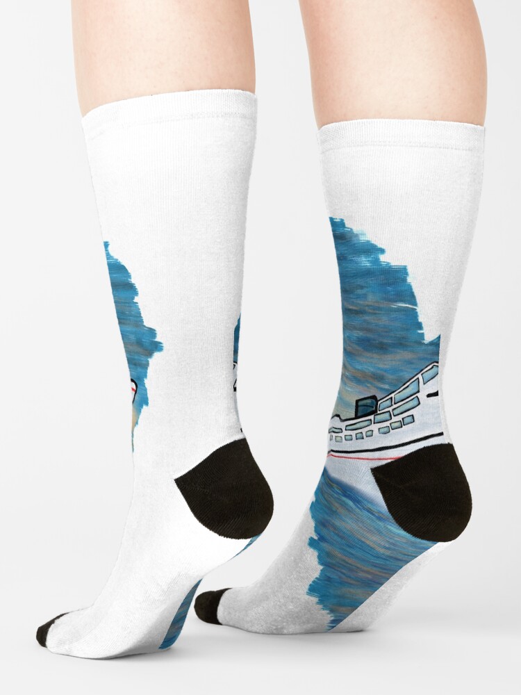 "Vacation Cruise" Socks for Sale by LoriJeanCreates Redbubble