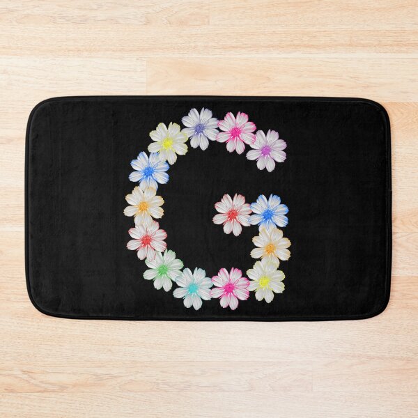 Item preview, Letter G from floral, floral, cosmee flowers designed and sold by rhnaturestyles.