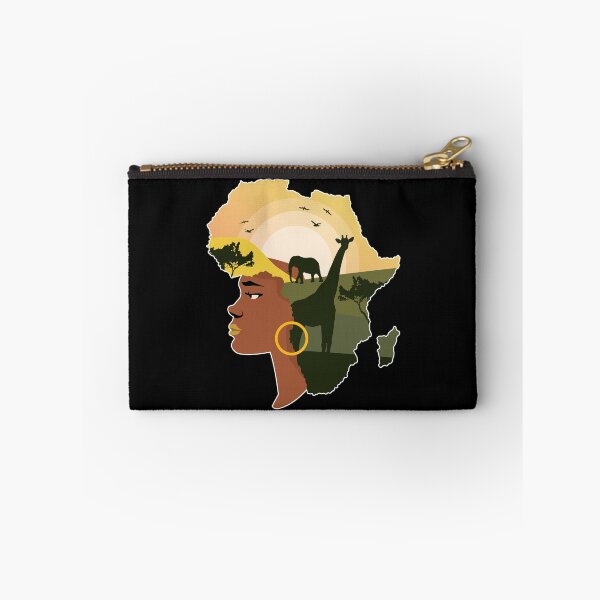Item preview, Africa with elephant and giraffe. designed and sold by emphatic.