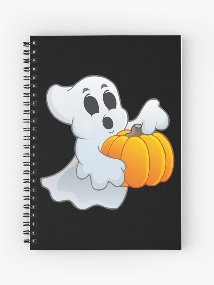 Halloween Pumpkin Smile Pumpkins Scary Zombie Gift Spiral Notebook