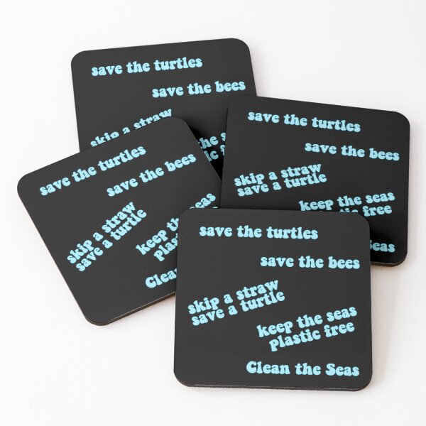 Item preview, Save the bees save the turtles clean the seas designed and sold by House Sparrow.