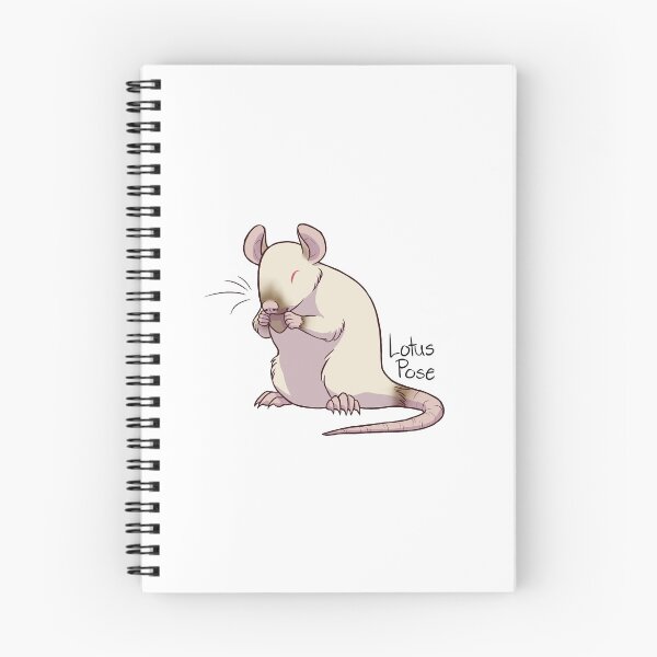 Item preview, Rat Yoga Lotus Pose designed and sold by MaineRatRescue.