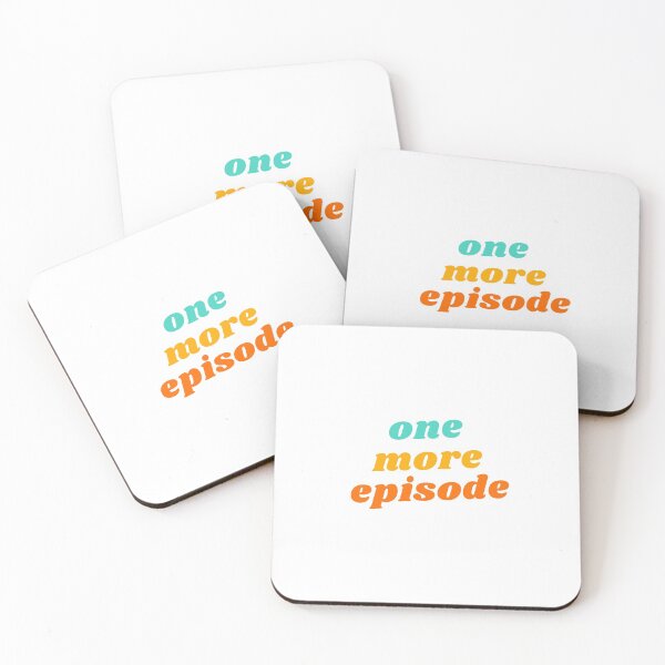 Item preview, One More Episode Cool Retro Vintage TV Fun Logo designed and sold by Everyday Designs.