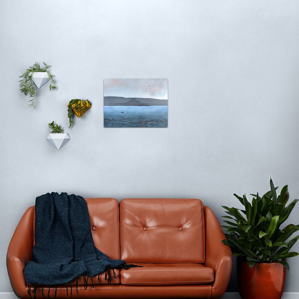 Berwick Law and Craig Leith, November 2018 Metal Print