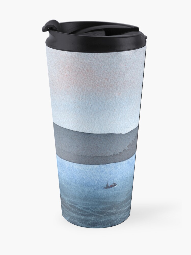 Alternate view of Berwick Law and Craig Leith, November 2018 Travel Mug