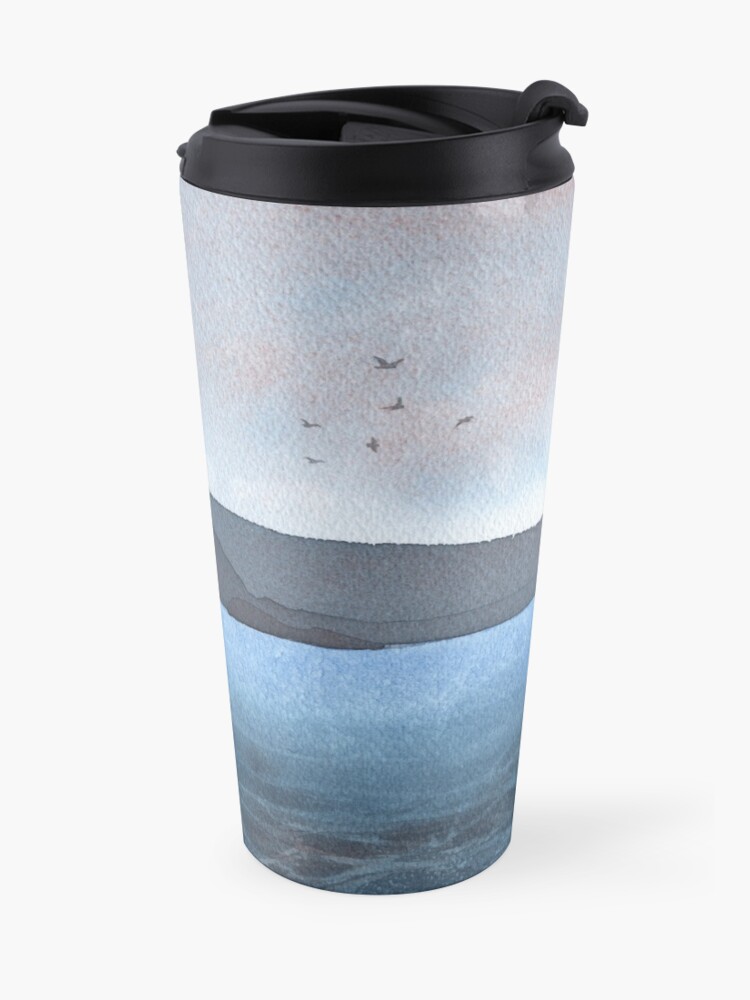 Alternate view of Berwick Law and Craig Leith, November 2018 Travel Mug