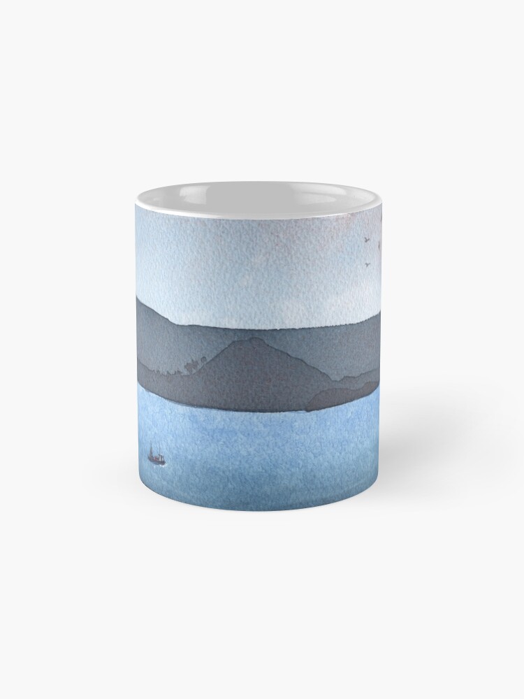 Alternate view of Berwick Law and Craig Leith, November 2018 Mug
