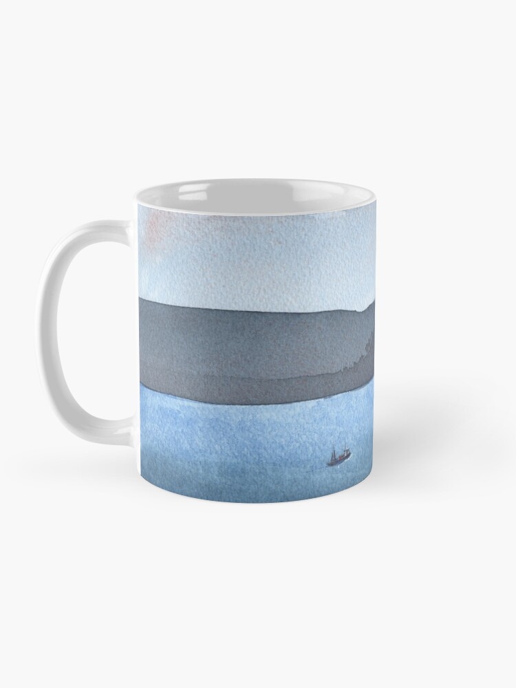 Alternate view of Berwick Law and Craig Leith, November 2018 Mug