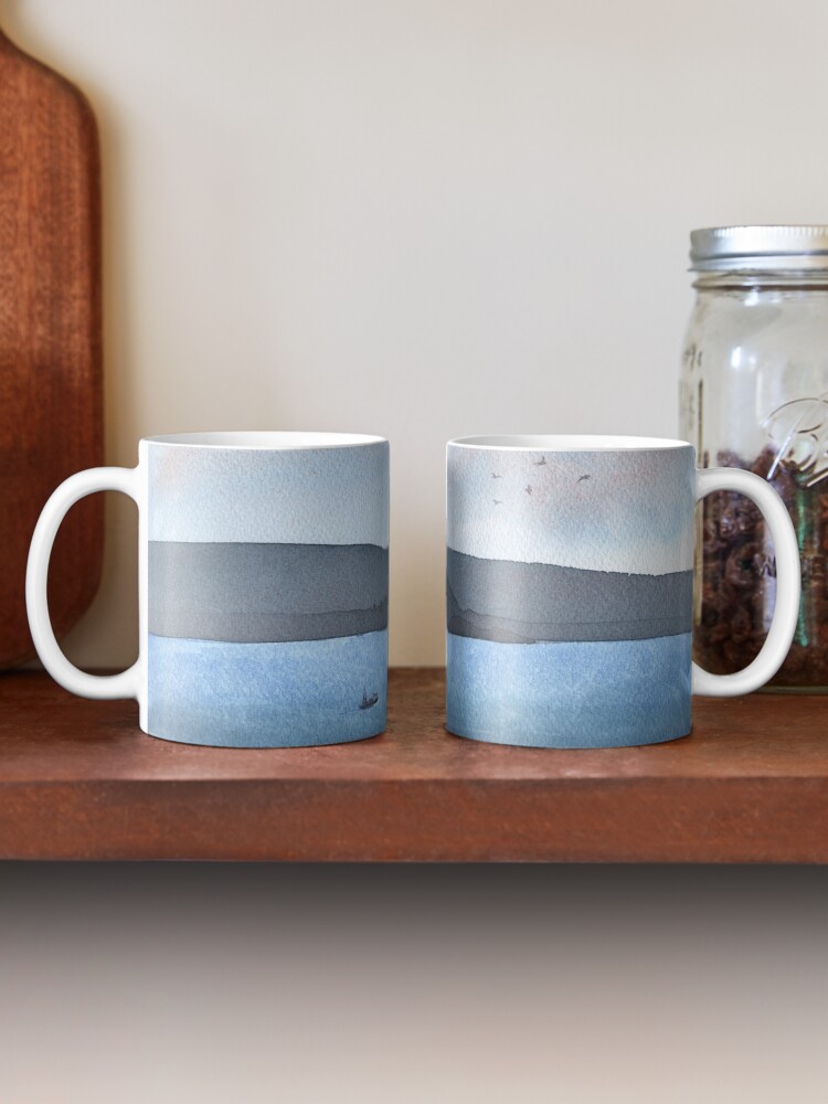 Alternate view of Berwick Law and Craig Leith, November 2018 Mug