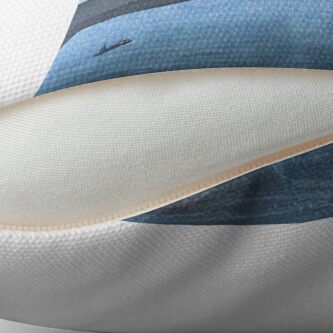 Alternate view of Berwick Law and Craig Leith, November 2018 Throw Pillow