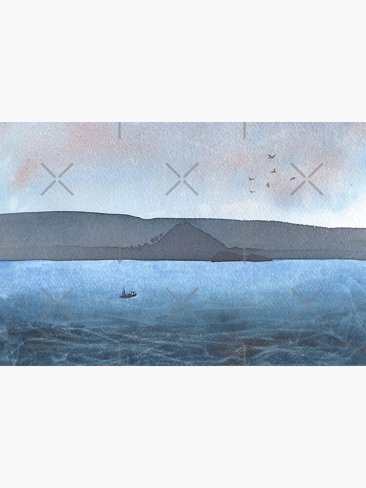 Berwick Law and Craig Leith, November 2018 by MotiBlack