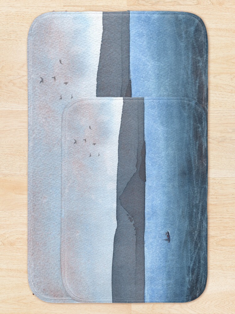 Alternate view of Berwick Law and Craig Leith, November 2018 Bath Mat