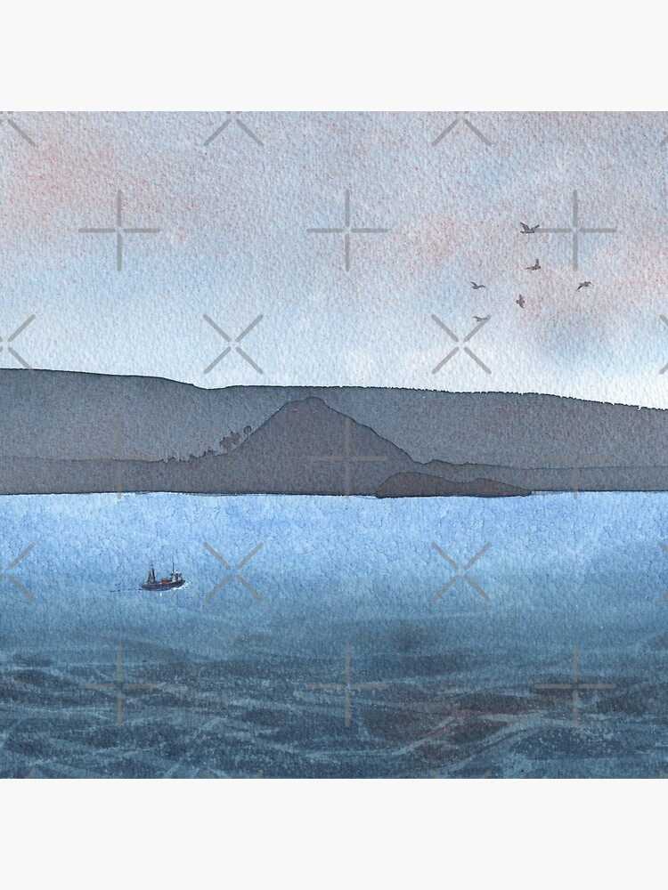 Berwick Law and Craig Leith, November 2018 by MotiBlack