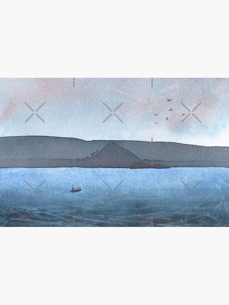 Berwick Law and Craig Leith, November 2018 by MotiBlack
