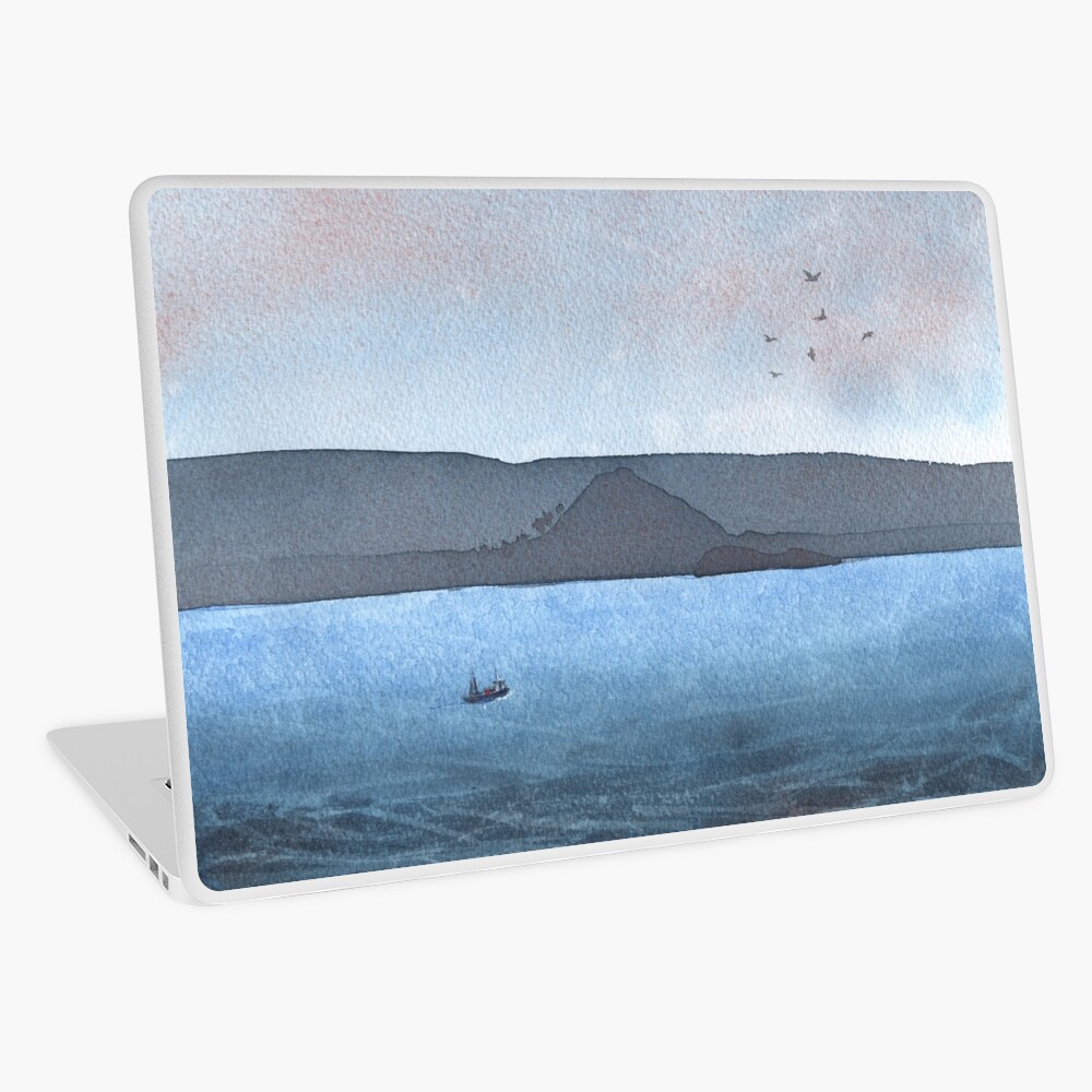 Berwick Law and Craig Leith, November 2018 Laptop Skin